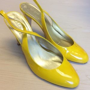 J.crew yellow shoes size 8.5